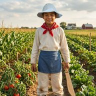 Disfraz Agricultor   - Día del Trabajador - Profesiones y Oficios  / Niño y Niña